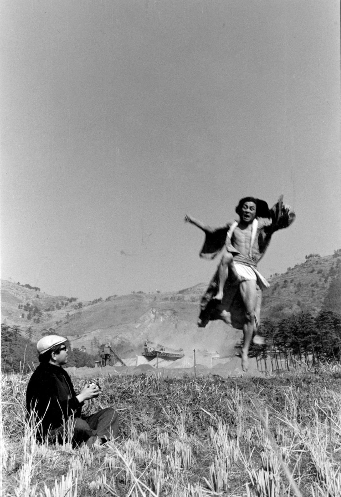 OCHRE SPACE presents Kamaitachi by Hosoe Eikoh, bringing together thirteen photographs from one of the most important collaborations between the photographer and Hijikata Tatsumi, a founding figure of ankoku butoh.